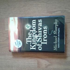 1st Edition Hardcover, autographed copy, The Kingdom of Shivas Irons book